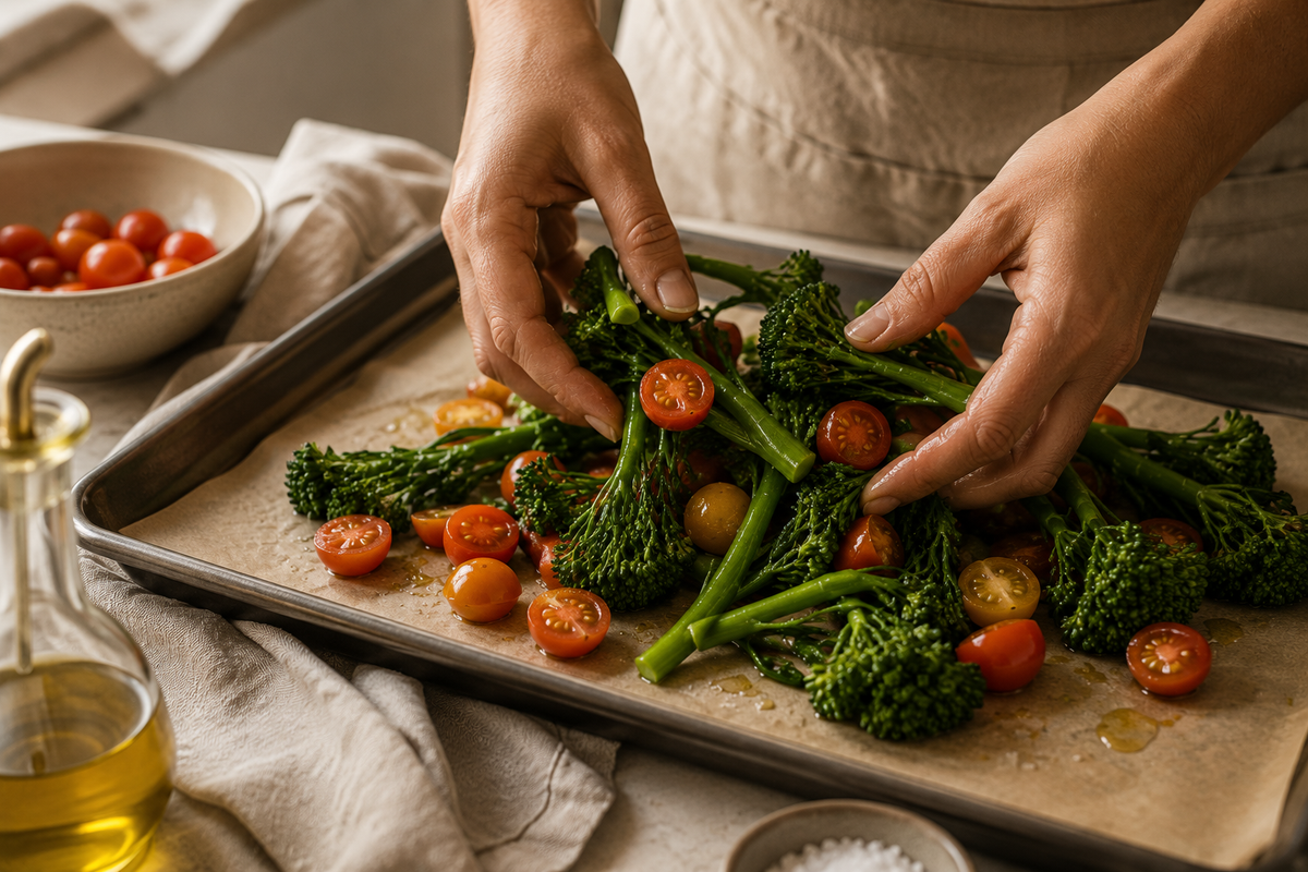 Prep the vegetables